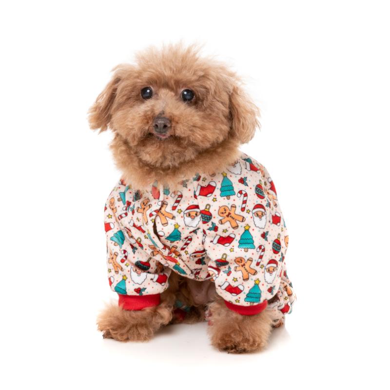 Tinsel Time Dog Pajamas