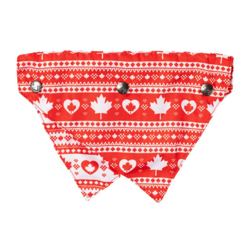 Maple Fair Isle Pet Bandana