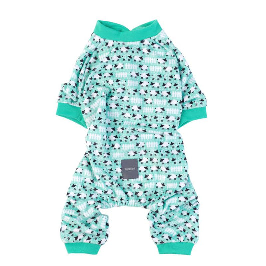 Counting Sheep Green Pajamas