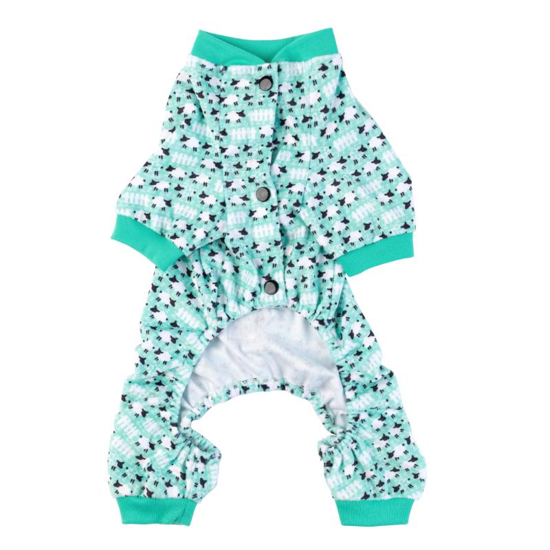 Counting Sheep Green Pajamas