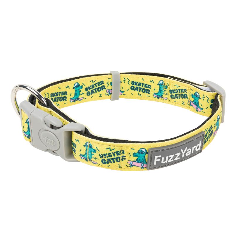 Sk8ter Gator Dog Collar