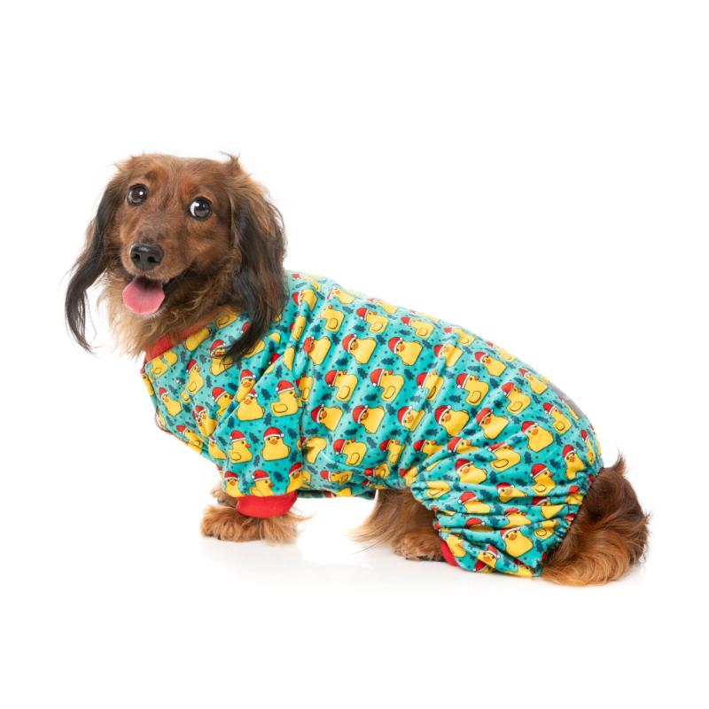 Merry Quackmas Dog Pajamas