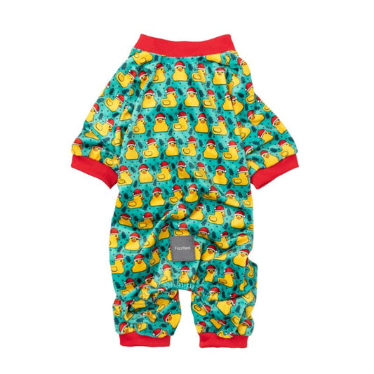 Merry Quackmas Dog Pajamas