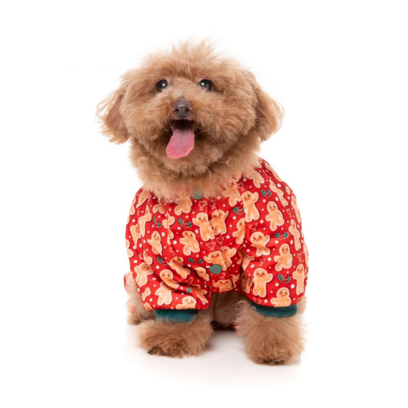 Holly Jolly Cookies Dog Pajamas