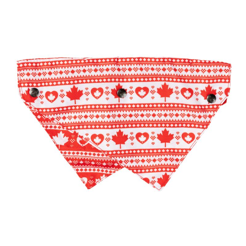 Maple Fair Isle Pet Bandana